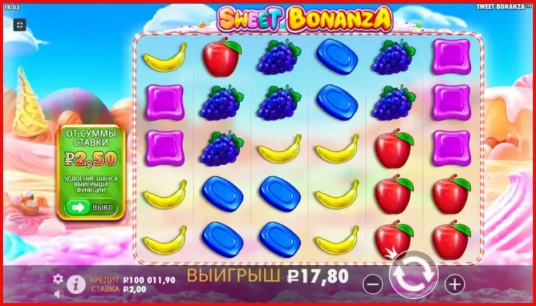 sweet bonanza demo в рублях